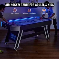 Маса-за-Въздушен-Хокей-122-cm-Air-Powered-Система-и-LED-Електронно-Табло