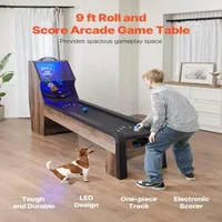Аркадна-Игра-Roll-and-Score-2-7-m-Електронен-Брояч-LED-Дисплей-и-4-Топки