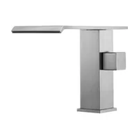 Смесител-за-вана-Roman-Tub-Faucet-3-отвора-Водопад-с-ръчен-душ-матирана-неръждаема-стомана