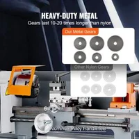 Прецизен-Настолен-Струг-за-Метал-500W-180-x-350-mm-0-2200-RPM-и-Метални-Предавки