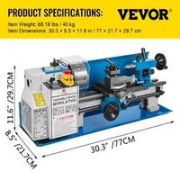 Прецизен-Мини-Струг-за-Метал-550W-180-x-350-mm-Цифров-Дисплей-и-Вариативна-Скорост