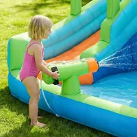 Надуваем-Воден-Парк-3-7-m-Замък-с-Батут-Пързалка-и-Баскетболно-Кошче