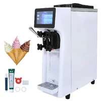 Компактна-Машина-за-Мек-Сладолед-и-Frozen-Yogurt-10-20-L-h-Бял-Дизайн