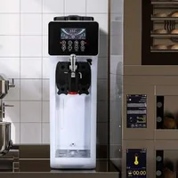 Компактна-Машина-за-Мек-Сладолед-10-L-h-Единичен-Вкус-с-LCD-Управление