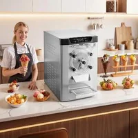 Професионална-Машина-за-Твърд-Сладолед-2000W-20-L-h-6L-Цилиндър-от-Неръждаема-Стомана