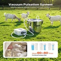 Акумулаторна-Доилна-Машина-за-Кози-3-L-5200-mAh-Пулсационна-Система