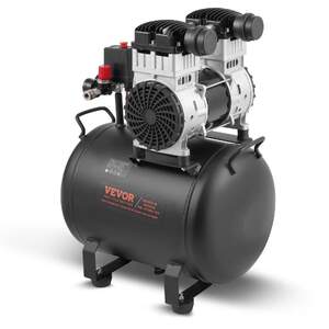 Компактен-безмаслен-компресор-40-л-90-PSI-преносим