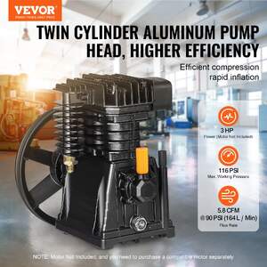 Глава-за-въздушен-компресор-3HP-5-8-CFM-двуцилиндрова