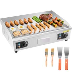 Професионална-Електрическа-Плоча-655x400-mm-4000W-до-300-C