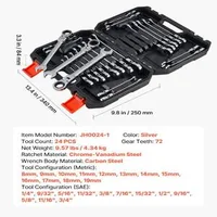 Комплект-Тресчотни-Ключове-с-Чупеща-Глава-24-части-SAE-и-Метрични-Сребрист