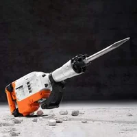Професионален-Електрически-Къртач-Бетонокъртач-3500-W-с-2-длета
