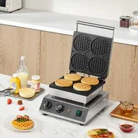 Професионална-машина-за-гофрети-кръгли-1750W-незалепваща