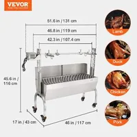Електрическо-Чеверме-от-Неръждаема-Стомана-60-kg-Капацитет-50W-Мотор