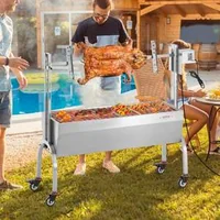 Професионално-Електрическо-Чеверме-90-kg-Капацитет-52W-Мотор-Неръждаема-Стомана