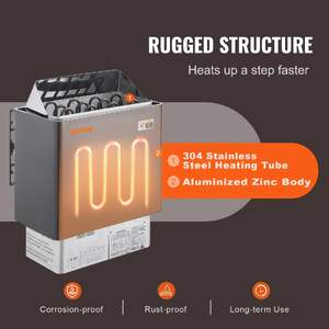 Електрическа-Печка-за-Сауна-6kW-Дигитален-Контролер-Неръждаема-Стомана