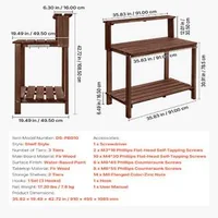 Дървена-Градинска-Работна-Маса-Станция-за-Пресаждане-91x49-5-cm