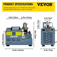 PCP-Компресор-за-Високо-Налягане-4500-PSI-30-MPa-с-Автоматично-Спиране