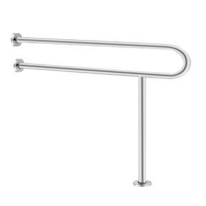 Сгъваема-Опорна-Дръжка-с-Крак-80-cm-Неръждаема-Стомана-136-kg