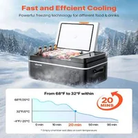 Портативен-Компресорен-Хладилник-за-Кола-20L-20-C-до-20-C
