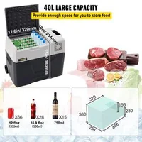Портативен-Компресорен-Хладилник-за-Кола-40L-20-C-до-20-C