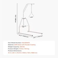 Опорна-Трапеция-за-Легло-със-Скоба-и-Подова-Стойка-113-kg