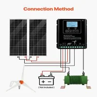 Хибриден-соларен-и-вятърен-комплект-VEVOR-400-W-200W-солар-200W-вятър-12V-система