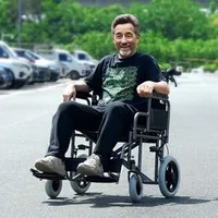 Усилена-Стоманена-Инвалидна-Количка-61-cm-Седалка-до-136-kg