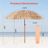 Тропически-Tiki-Чадър-със-Сламен-Ефект-183-cm-за-Плаж-и-Тераса