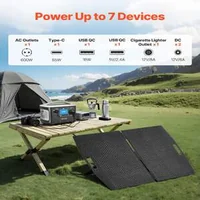 Преносим-Соларен-Генератор-600W-493Wh-LiFePO4-и-100W-Панел