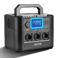 Преносима-Електростанция-1800W-1008Wh-LiFePO4-Батерия-8-Порта
