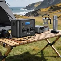 Преносима-Електростанция-1800W-1008Wh-LiFePO4-Батерия-8-Порта