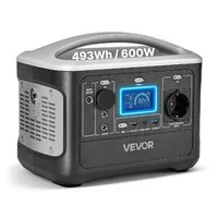 Преносима-Електростанция-600W-493Wh-LiFePO4-Батерия-7-Порта