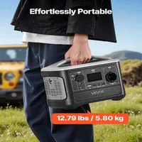 Преносима-Електростанция-600W-493Wh-LiFePO4-Батерия-7-Порта