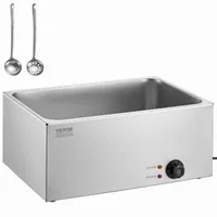 Професионален-Електрически-Бен-Мари-18L-1200W-от-Неръждаема-Стомана