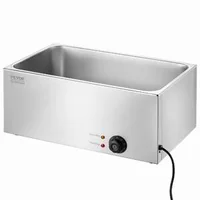 Професионален-Електрически-Бен-Мари-18L-1200W-от-Неръждаема-Стомана