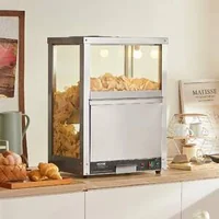 Професионален-Подгревател-за-Начос-и-Чипс-80L-Неръждаема-Стомана
