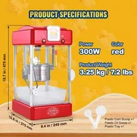 Мини-Настолна-Машина-за-Пуканки-300W-2-5-oz-Ретро-Стил