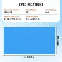 Соларно-Покривало-за-Басейн-7-3x3-7м-Екстра-Плътно-16-mil-Термо-Платнище