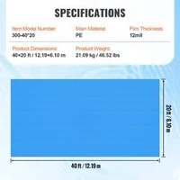 Соларно-Покривало-за-Басейн-12-2x6-1м-Плътно-12-mil-Термо-Одеяло