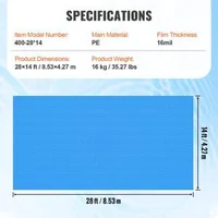 Соларно-Покривало-за-Басейн-8-5x4-3м-Екстра-Плътно-16-mil-Термо-Одеяло