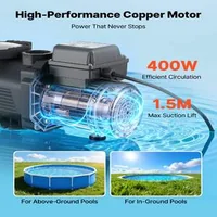 Автоматизирана-Помпа-за-Басейн-400W-11-100-л-ч-с-24-часов-Таймер