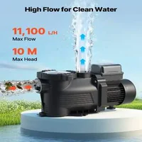 Автоматизирана-Помпа-за-Басейн-400W-11-100-л-ч-с-24-часов-Таймер