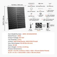 Соларна-Вентилационна-Система-30W-Двоен-Вентилатор-2668-RPM