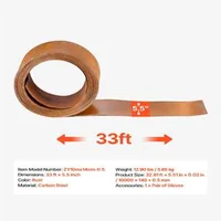 Метален-Ограничител-за-Градина-10m-x-14cm-Гъвкав-и-Устойчив