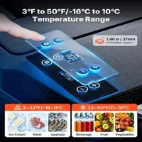 Компресорен-Хладилник-за-Tesla-Model-3-20L-Смарт-App-Контрол-Фризер-до-16-C