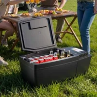 Компресорен-Хладилник-за-Tesla-Model-3-20L-Смарт-App-Контрол-Фризер-до-16-C