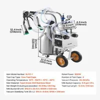 Електрическа-доилна-машина-25-л-за-крави-900-W-неръждаема-стомана-304