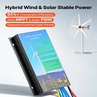 Ветрогенератор-800-W-12V-с-5-лопатки-и-хибриден-контролер