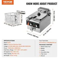 Професионален-електрически-фритюрник-3000-W-5-9-л-олио-8-5-л-съд