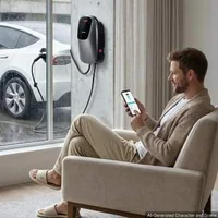 Зарядна-станция-11-kW-Type-2-трифазна-Wallbox-с-WiFi-и-приложение
